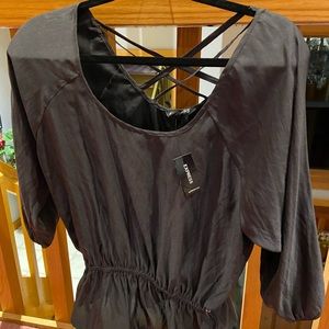 Gray blouse from Express